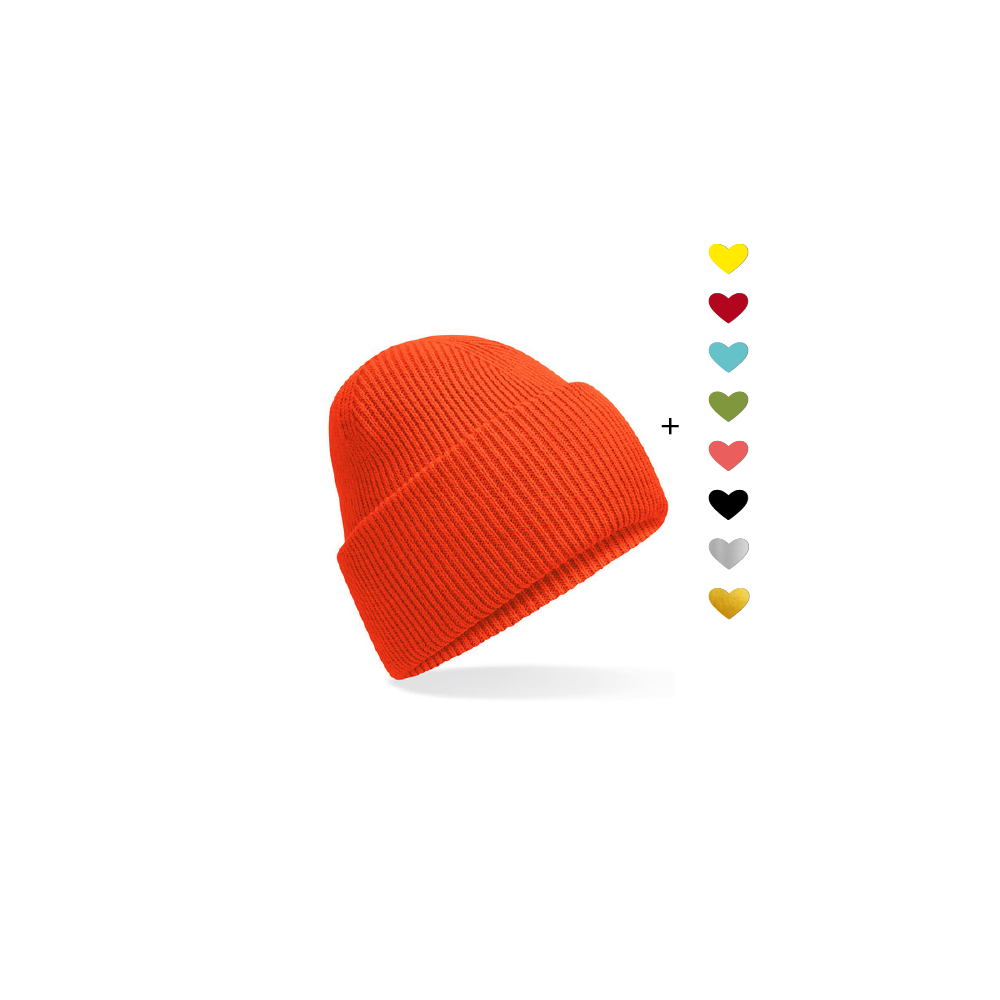 HerzBeanie // Abendglut