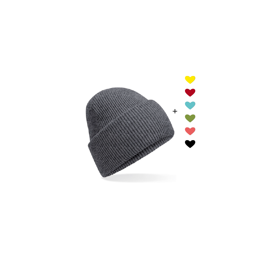 HerzBeanie // Granit
