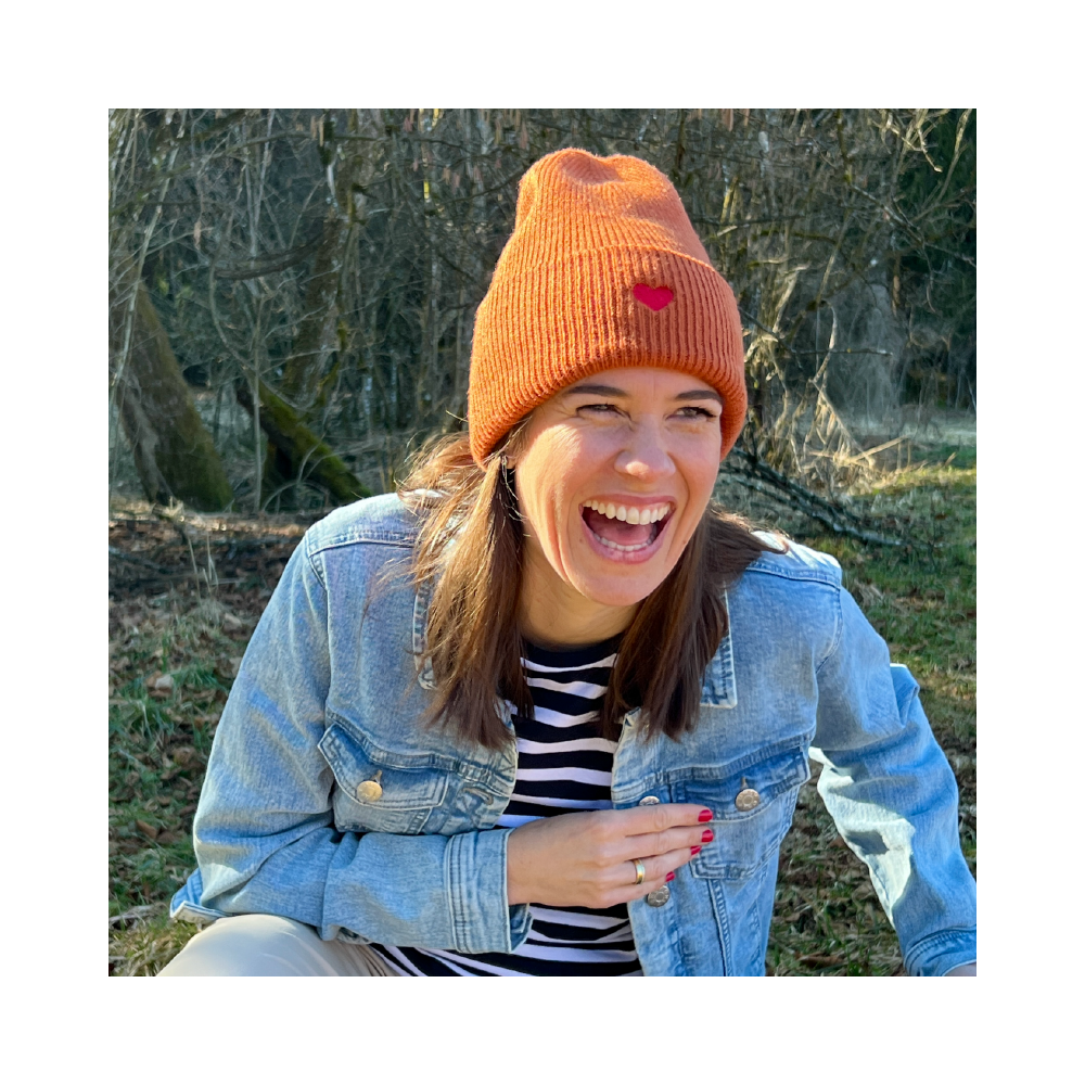HerzBeanie // Rostgold