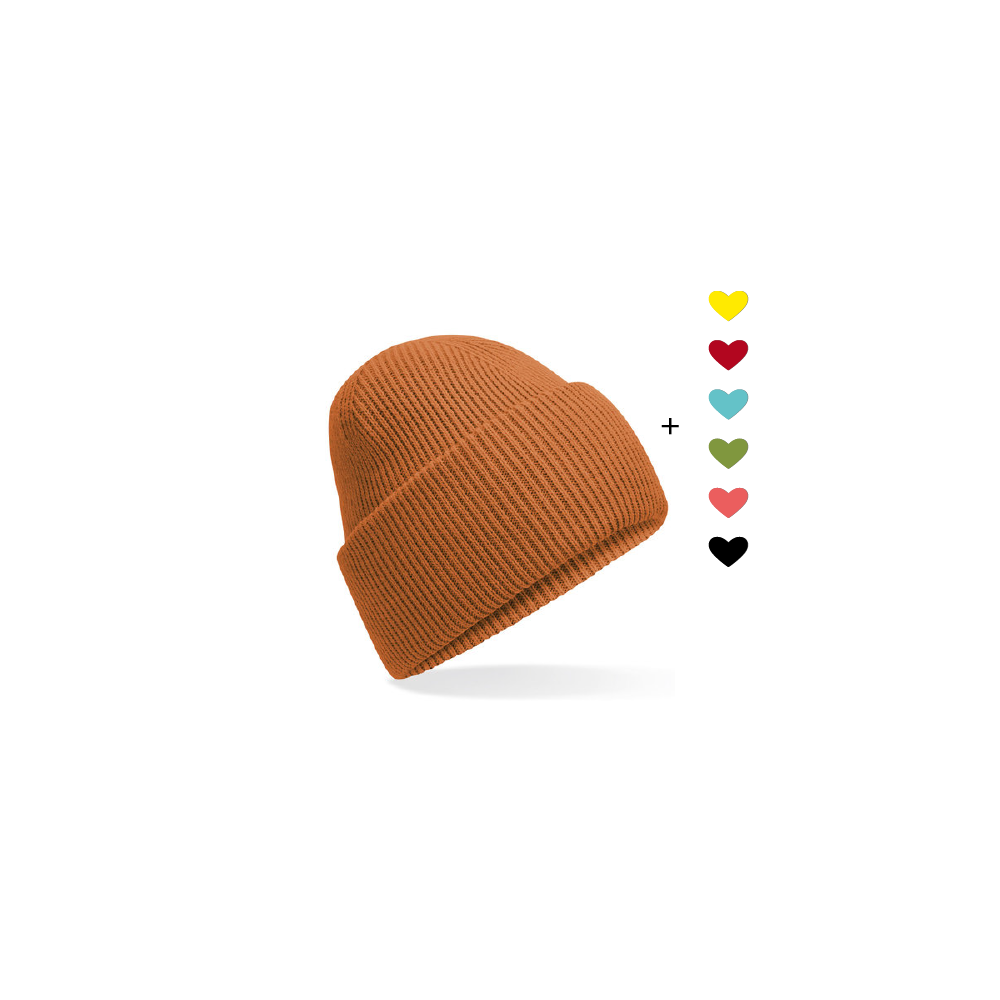 HerzBeanie // Rostgold