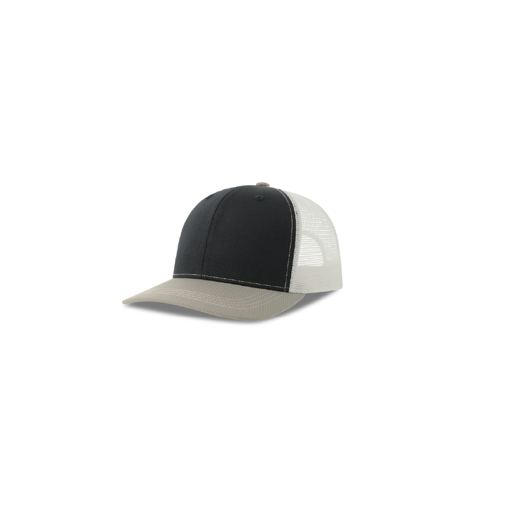 HerzCap Trucker // Nachtblau-Grau-Weiß