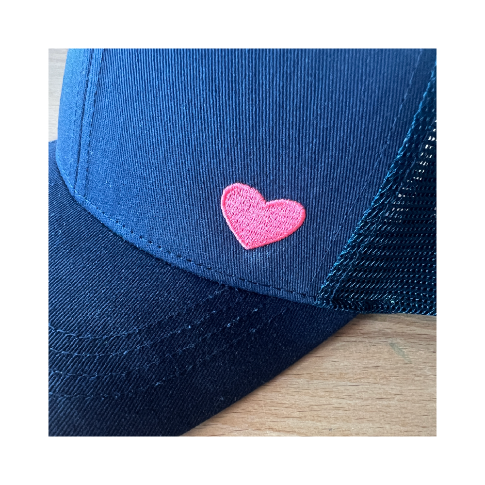 HerzCap Trucker // Nachtblau-Nachtblau // sofort verfügbar