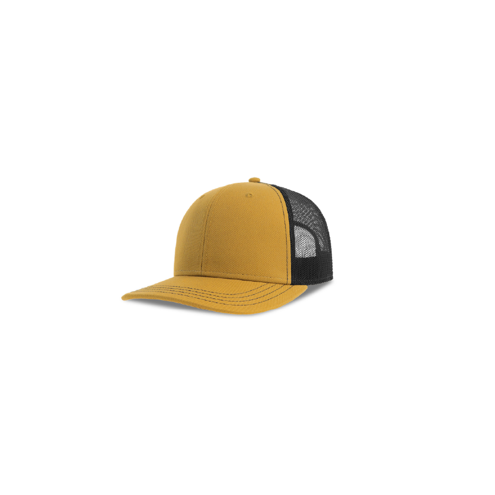HerzCap Trucker // Senfgelb-Schwarz