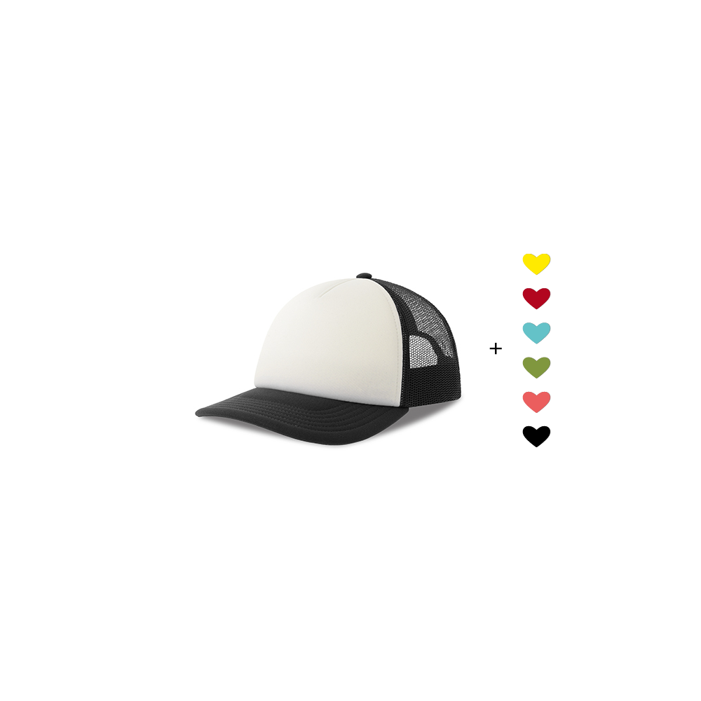 HerzCap Trucker Kids // Black Beat