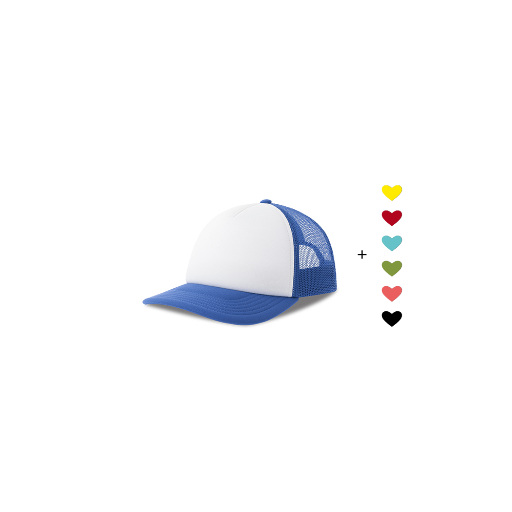 HerzCap Trucker Kids // Electric Blue