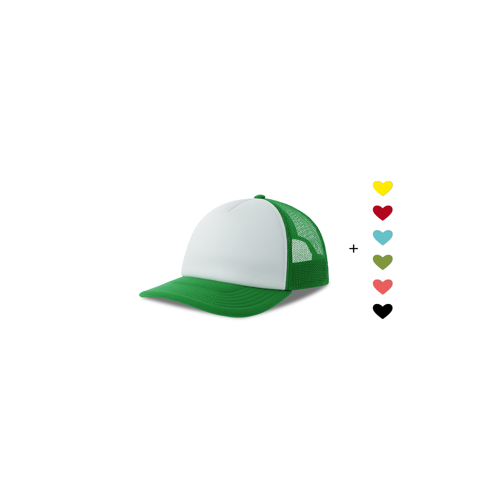 HerzCap Trucker Kids // Green Glow