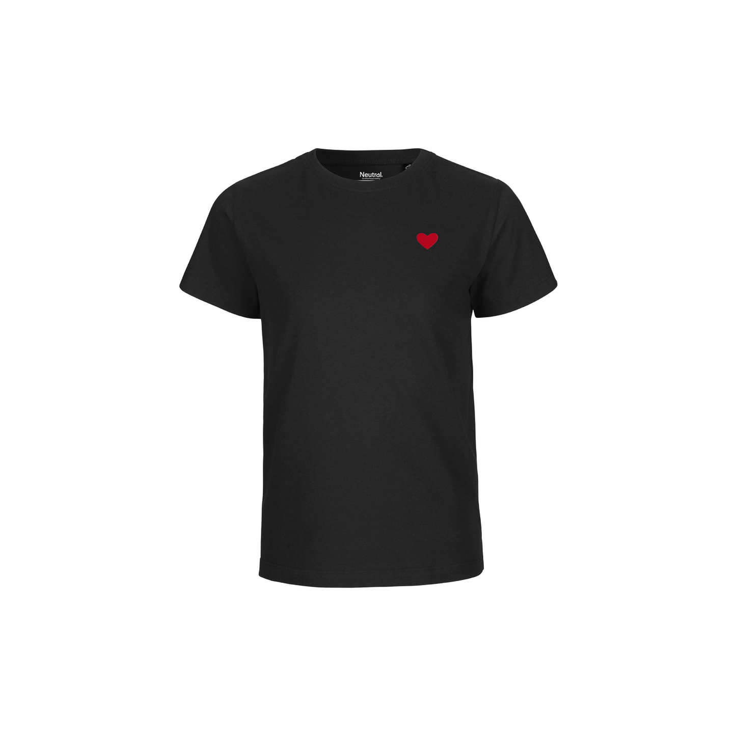 HerzShirt Kids // Schwarz
