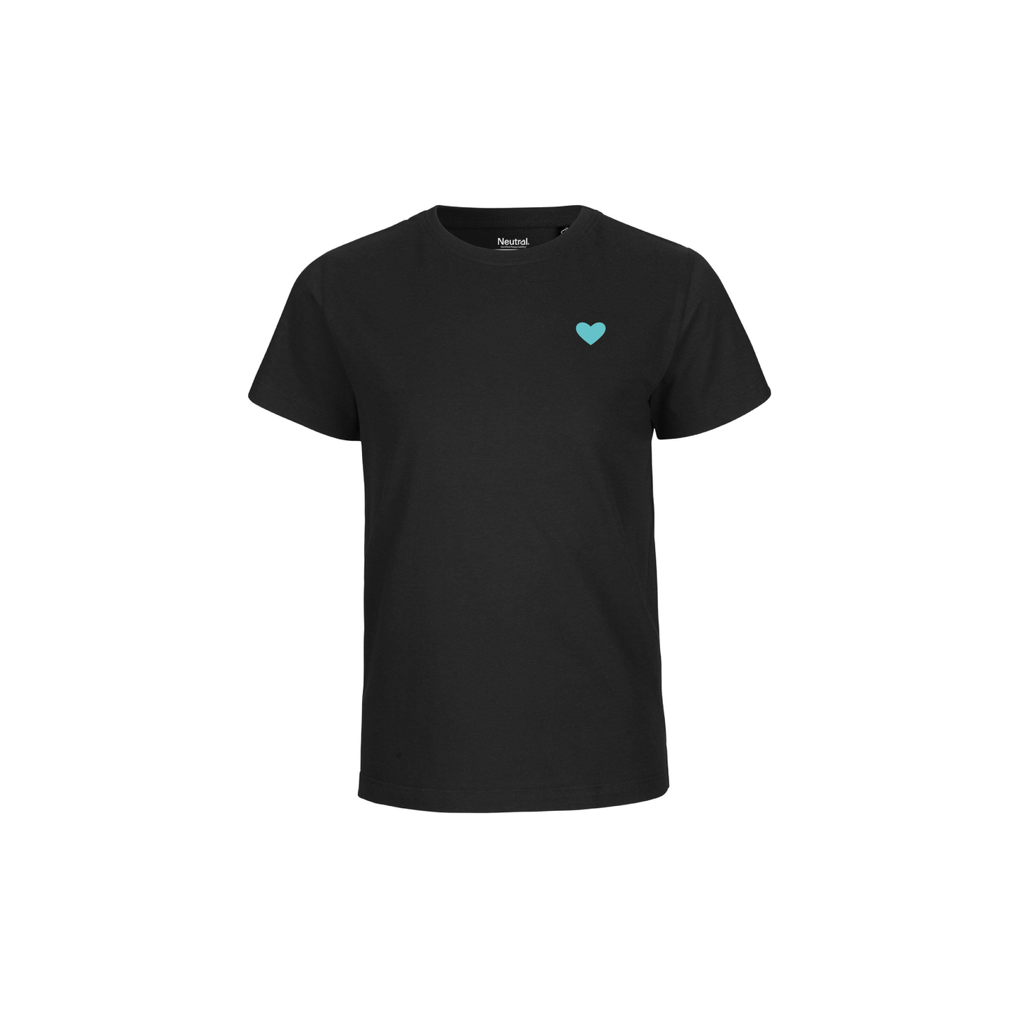 HerzShirt Kids // Schwarz
