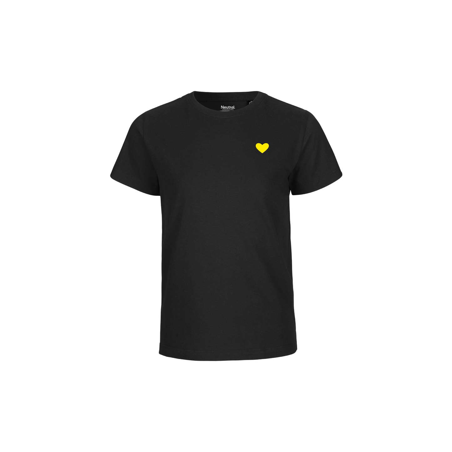 HerzShirt Kids // Schwarz