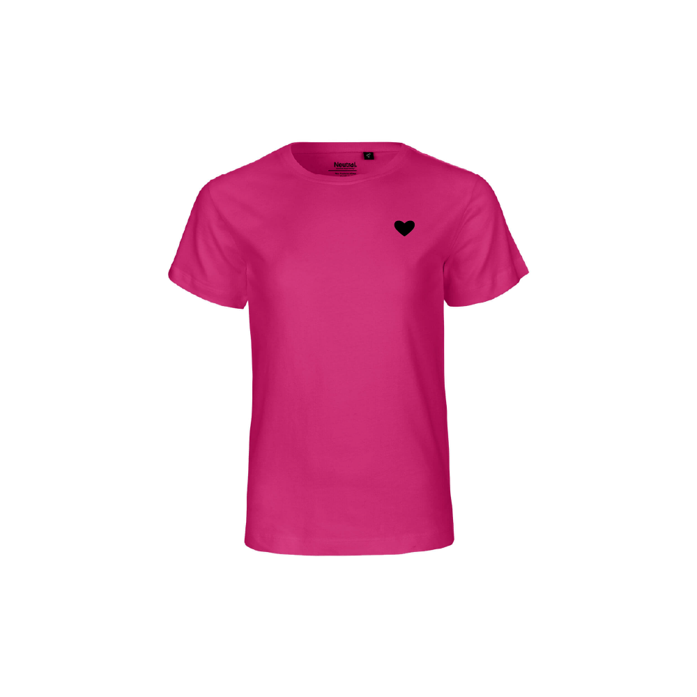 HerzShirt Kids // Fuchsia