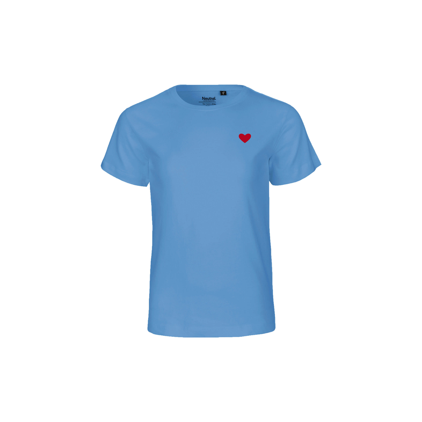 HerzShirt Kids // Indigoblau