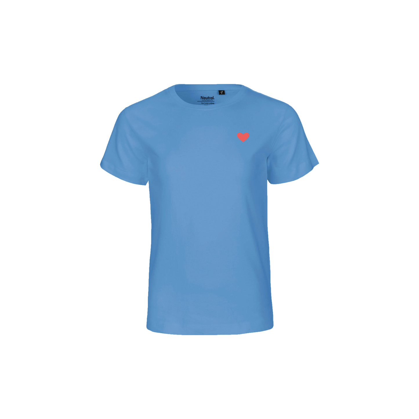 HerzShirt Kids // Indigoblau