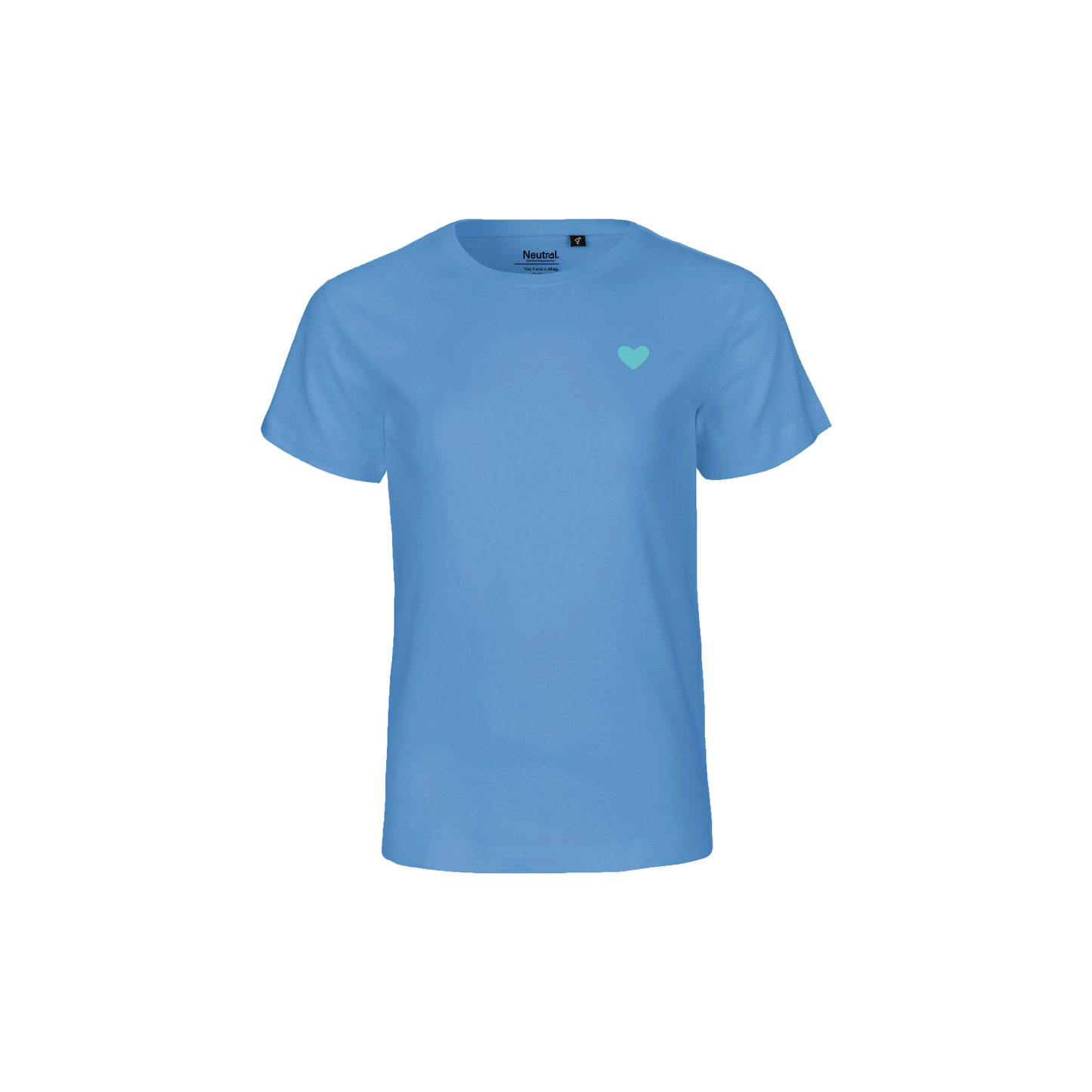 HerzShirt Kids // Indigoblau