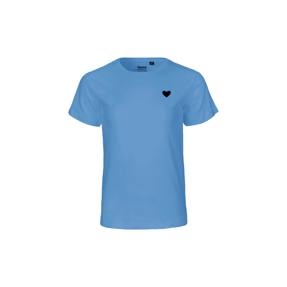 HerzShirt Kids // Indigoblau