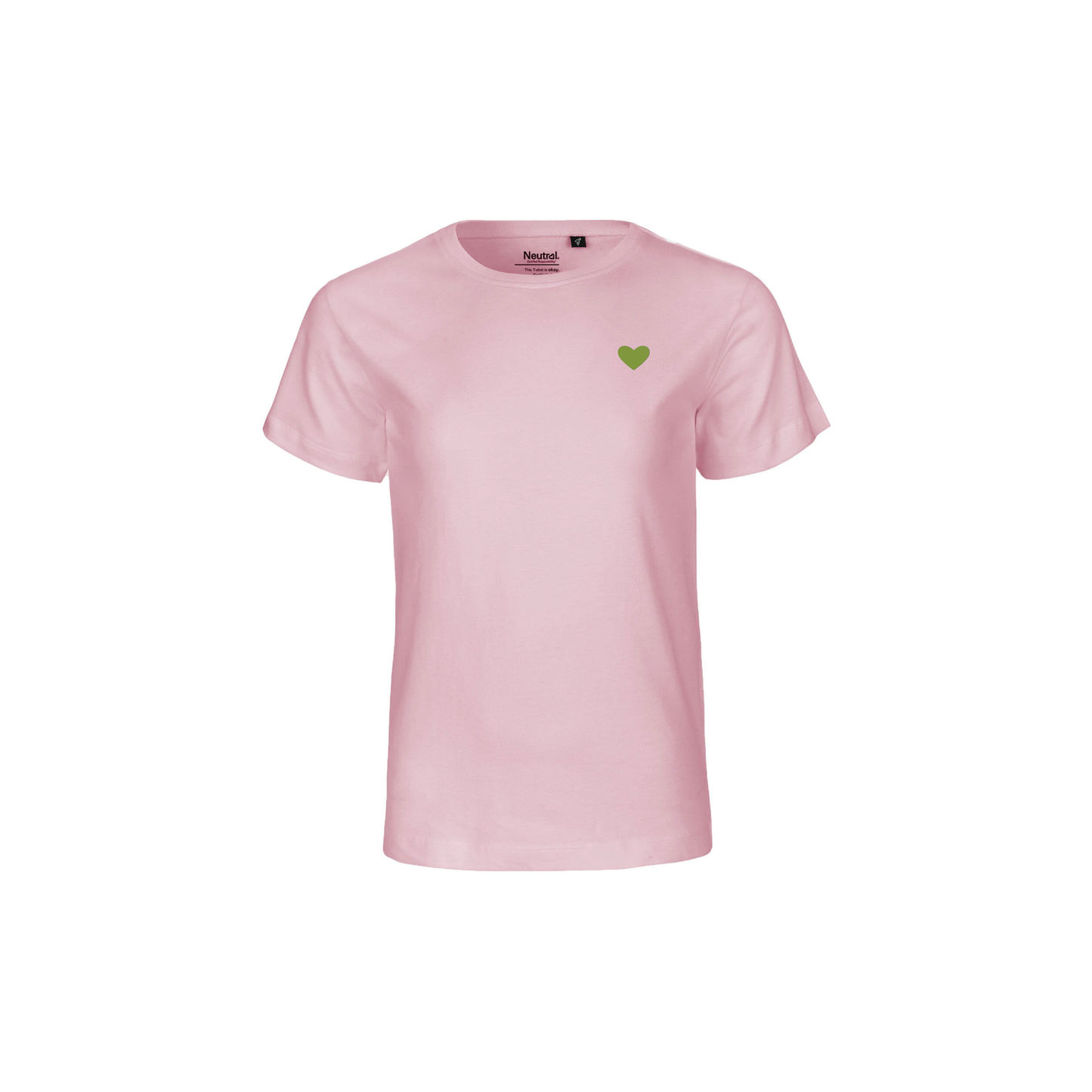 HerzShirt Kids // Zartrosa