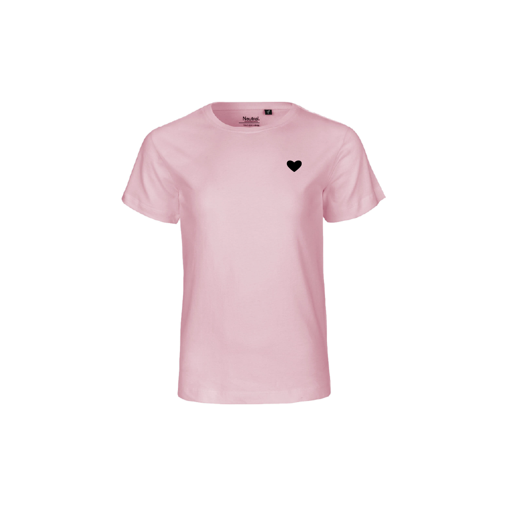 HerzShirt Kids // Zartrosa