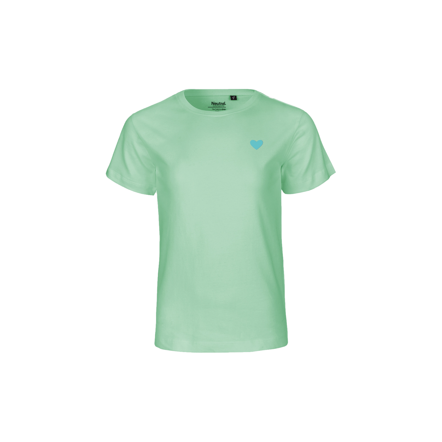 HerzShirt Kids // Mintgrün
