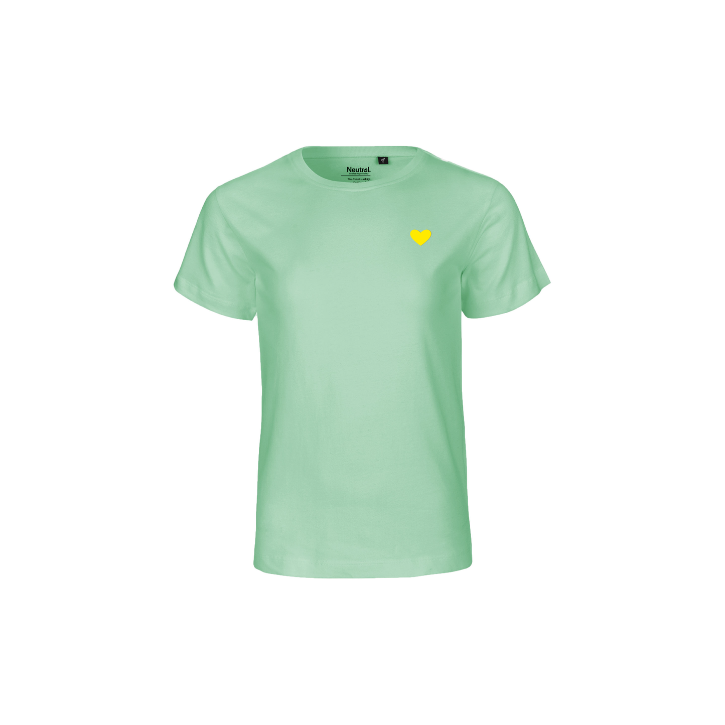HerzShirt Kids // Mintgrün