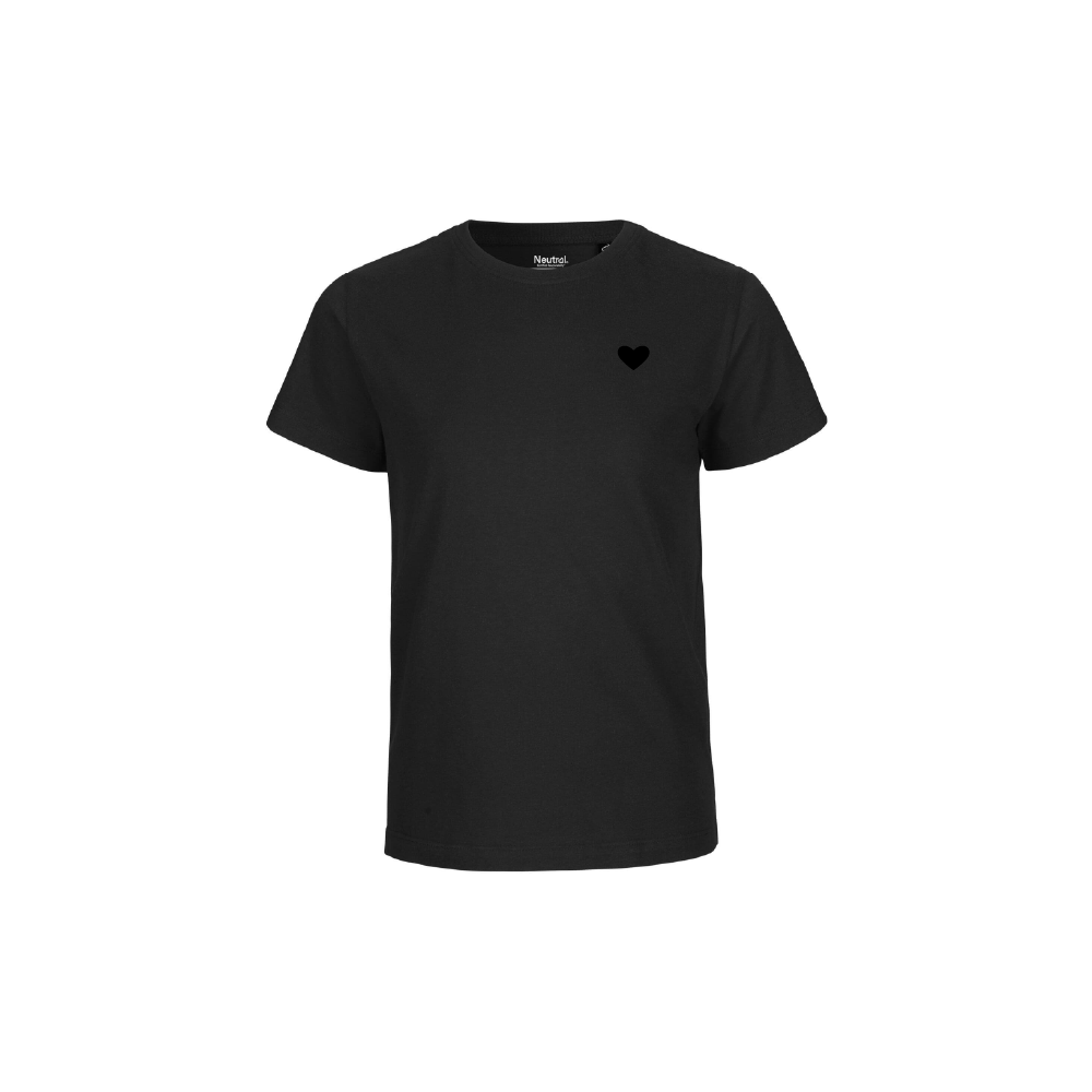 HerzShirt Kids // Schwarz