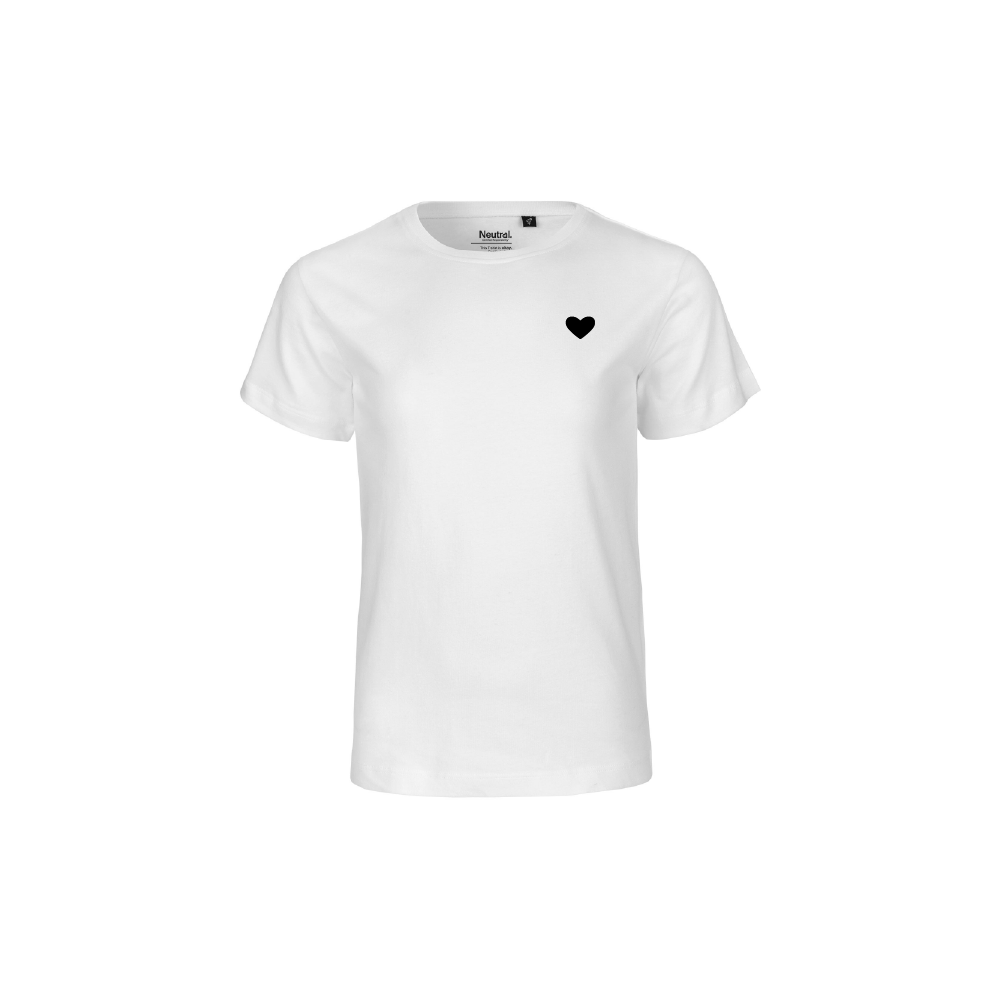 HerzShirt Kids // Weiß