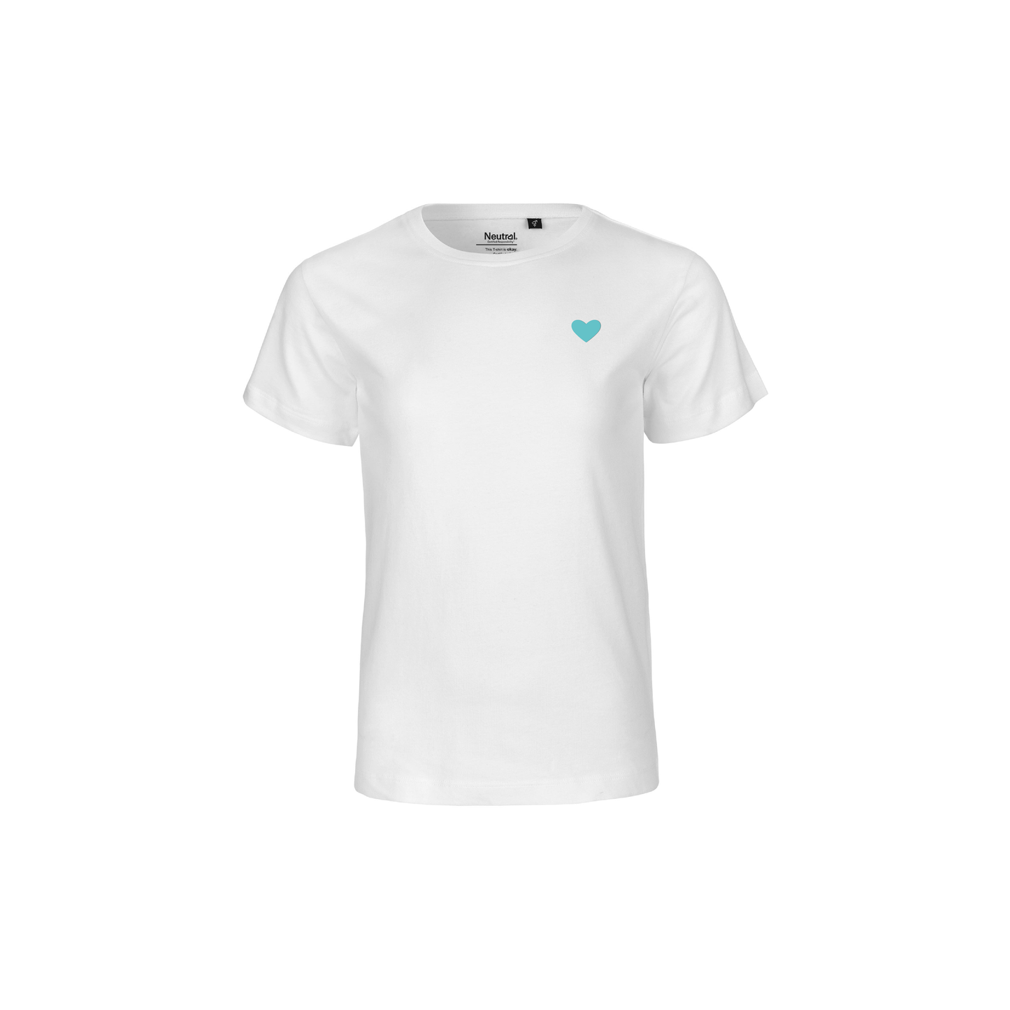 HerzShirt Kids // Weiß