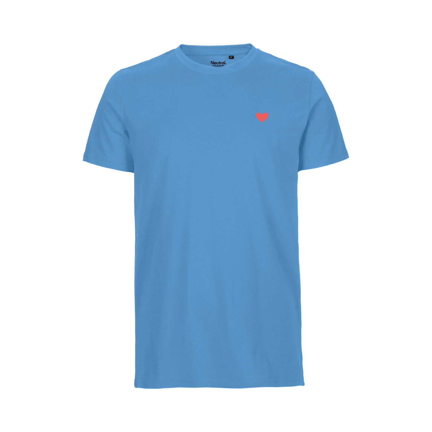 HerzShirt Men Rundhals // Indigoblau