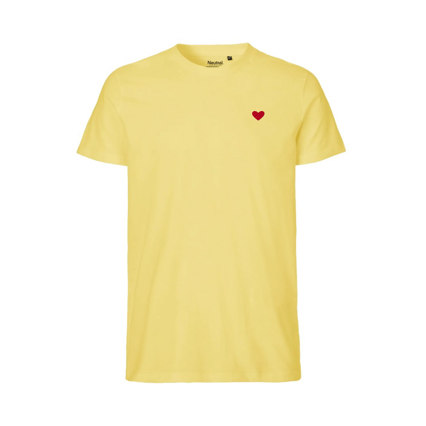 HerzShirt Men Rundhals // Sonnenstaub