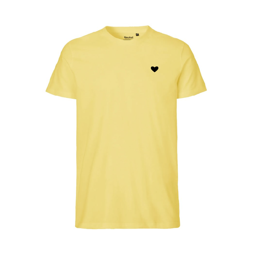 HerzShirt Men Rundhals // Sonnenstaub