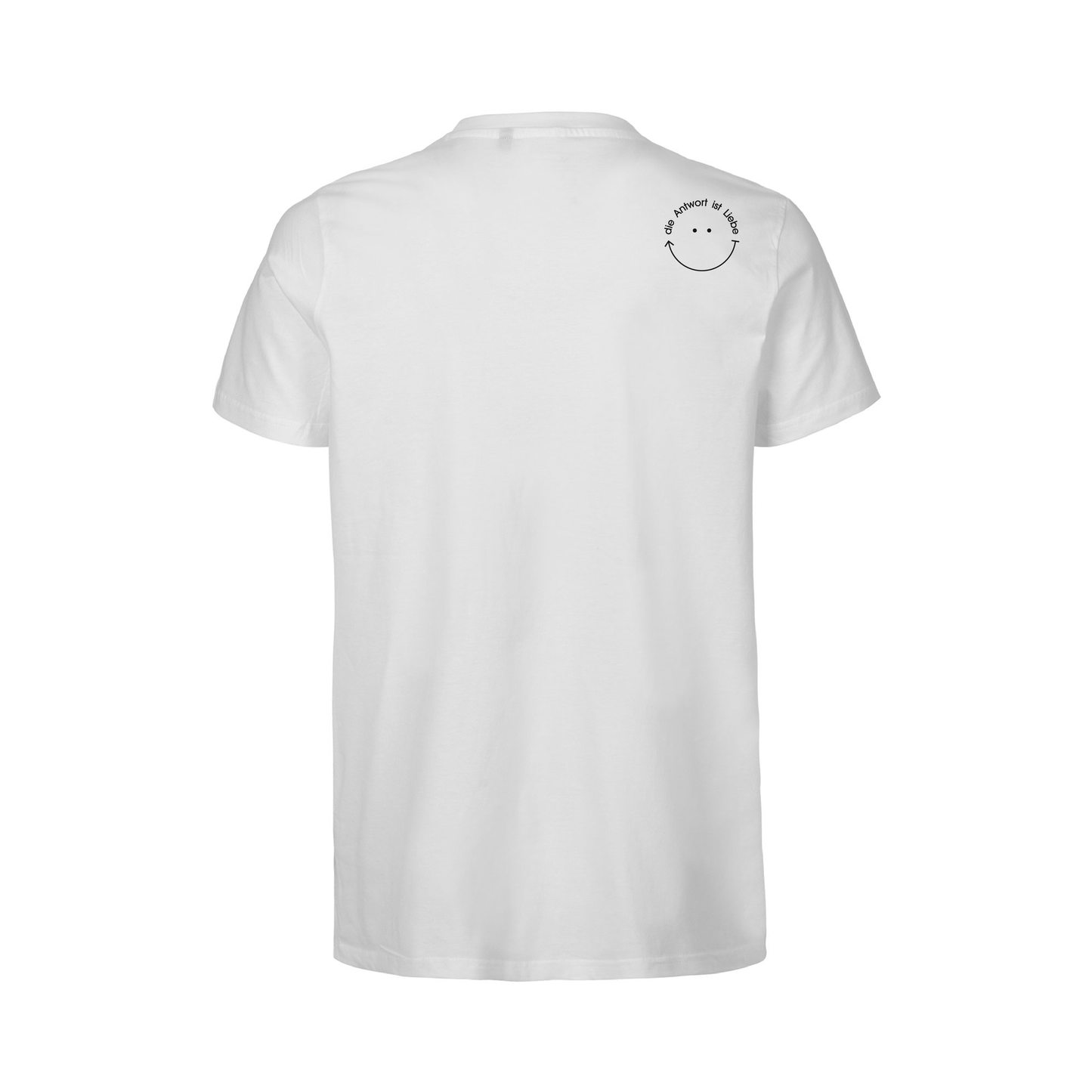 HerzShirt Men Rundhals // Weiß