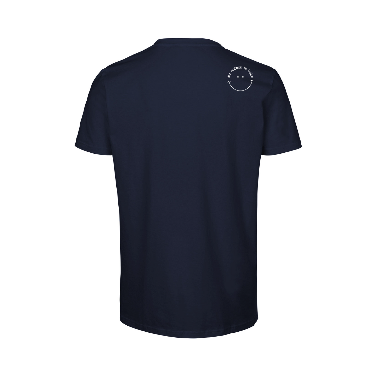 HerzShirt Men V-Neck // Nachtblau