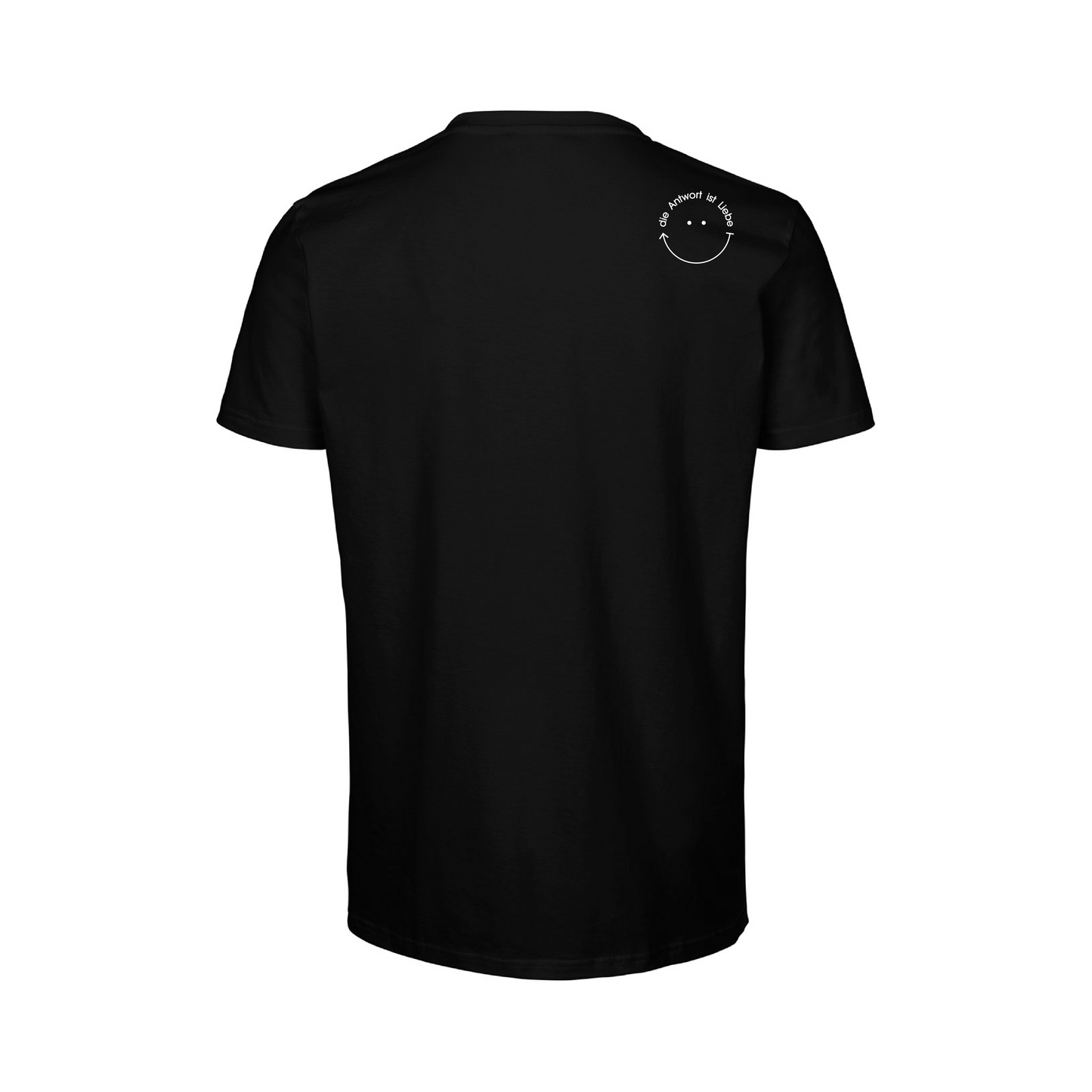 HerzShirt Men V-Neck // Schwarz