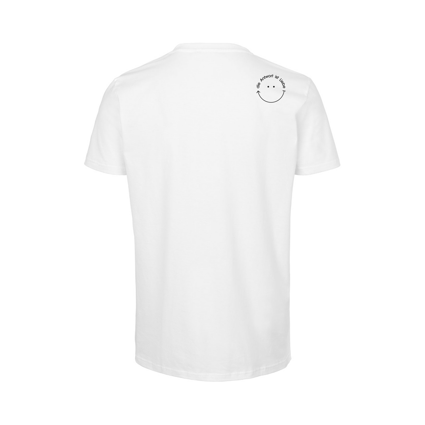 HerzShirt Men V-Neck // Weiß