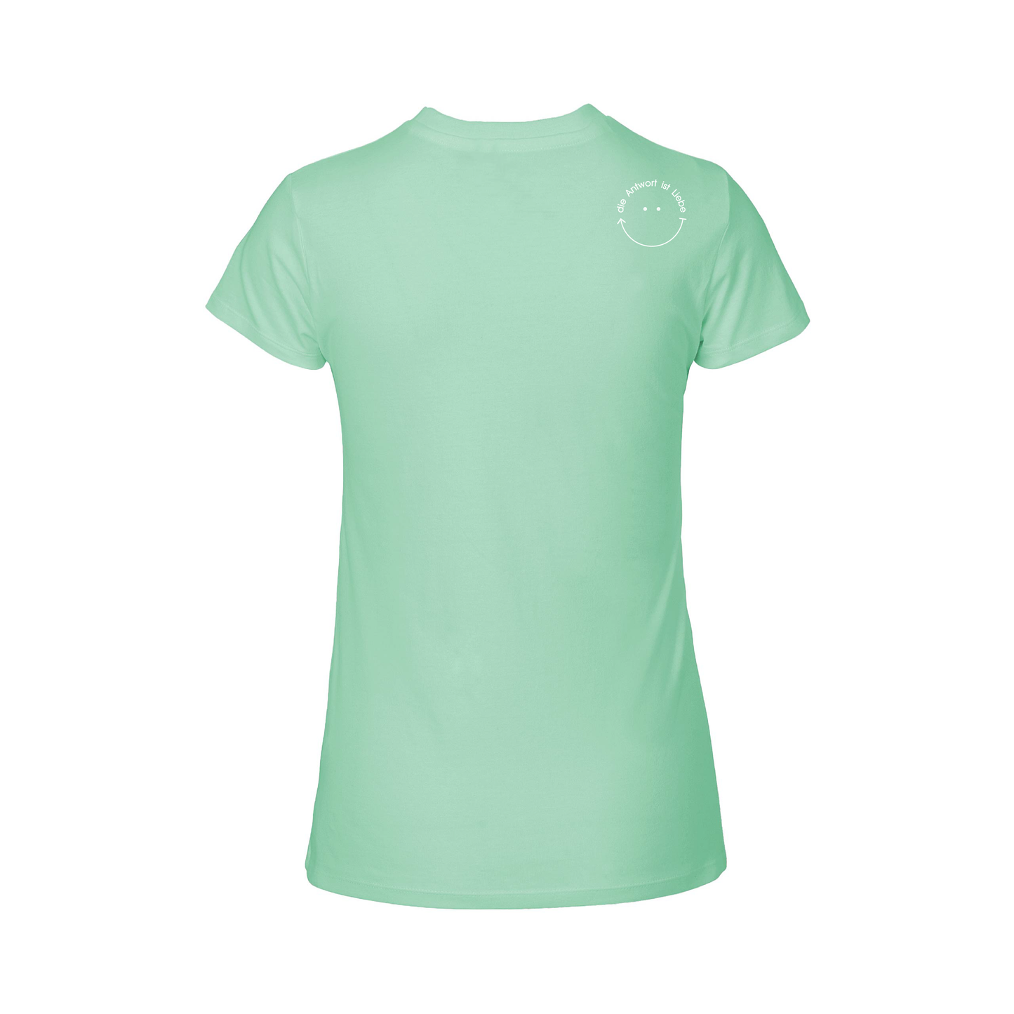HerzShirt Women Rundhals // Mintgrün M // sofort verfügbar