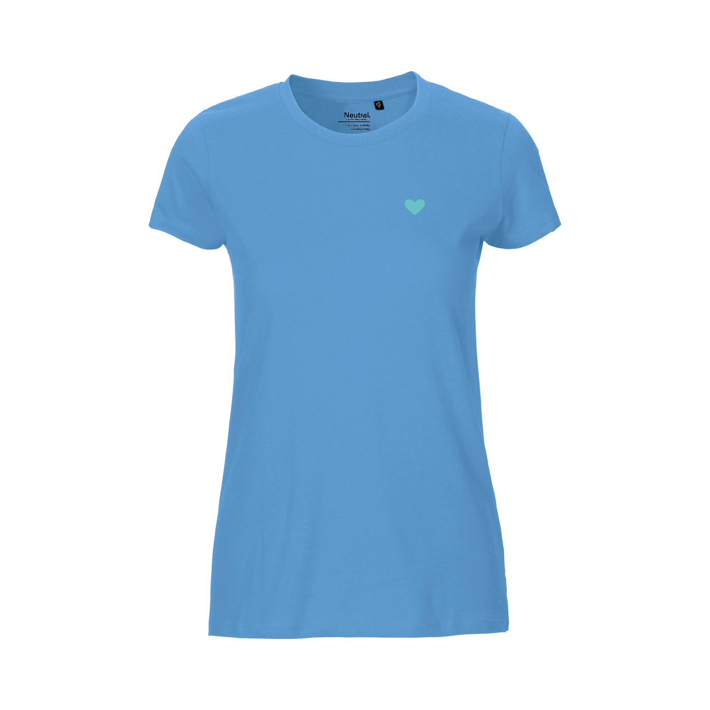 HerzShirt Women Rundhals // Indigoblau