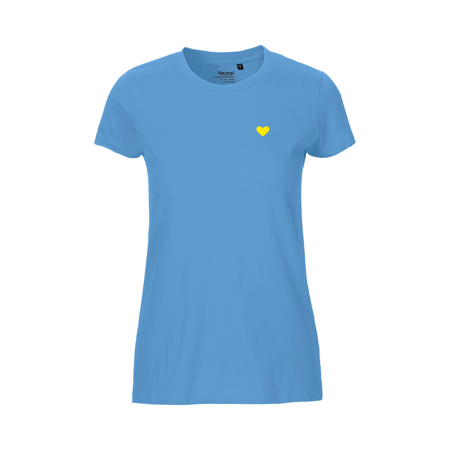 HerzShirt Women Rundhals // Indigoblau