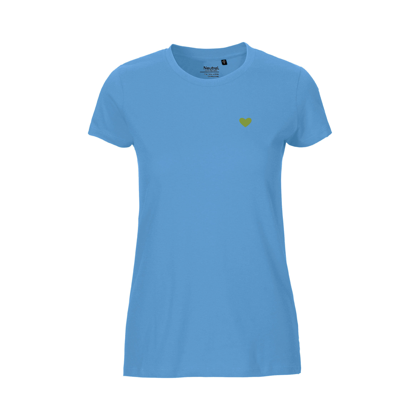 HerzShirt Women Rundhals // Indigoblau