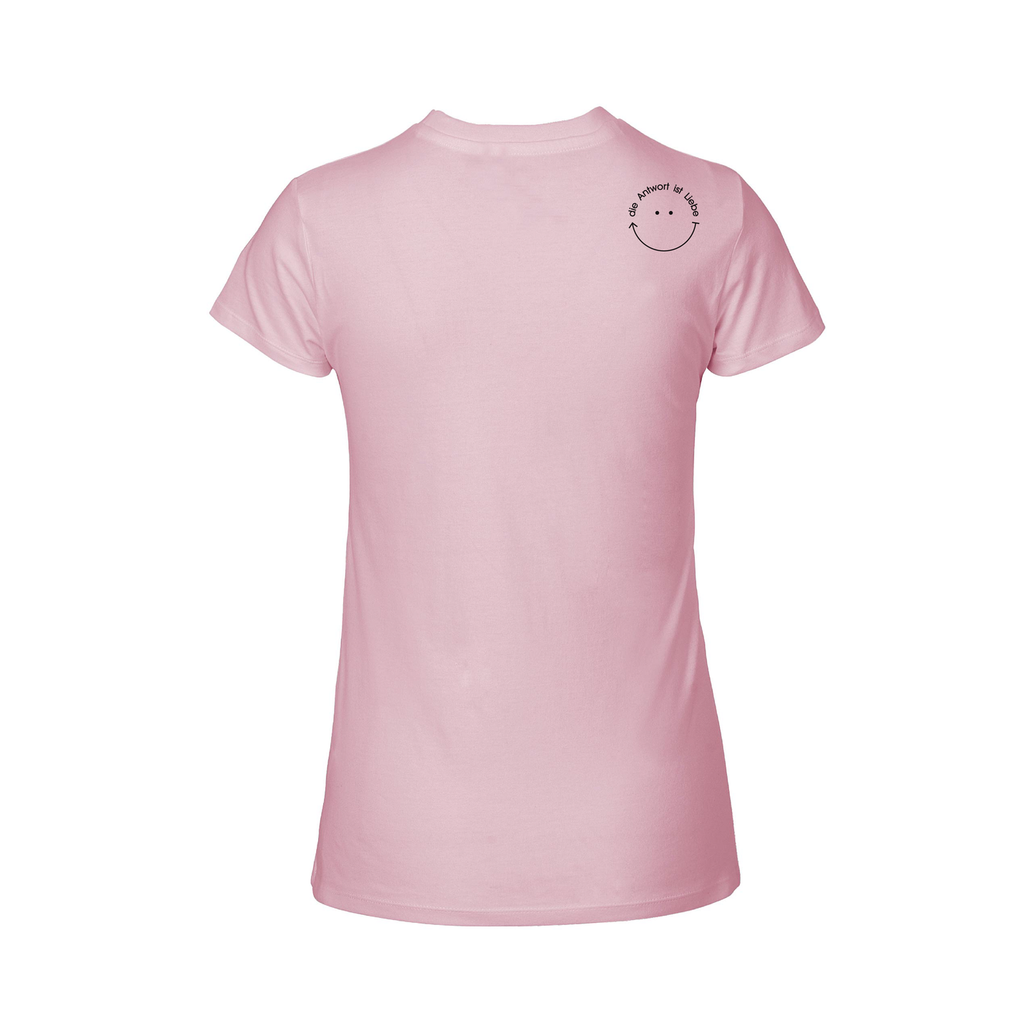 HerzShirt Women Rundhals // Zartrosa