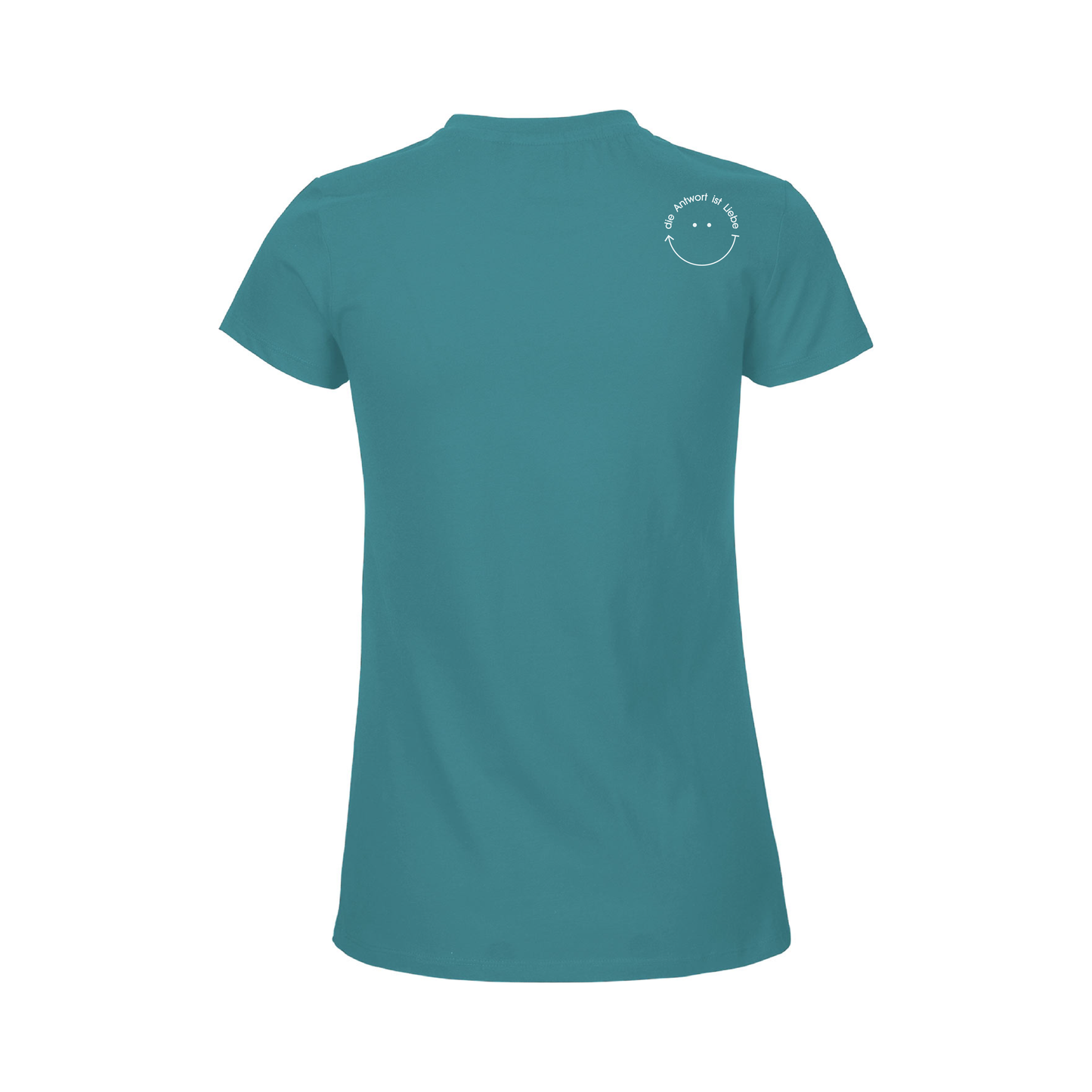 HerzShirt Women Rundhals // Petrol XS // sofort verfügbar