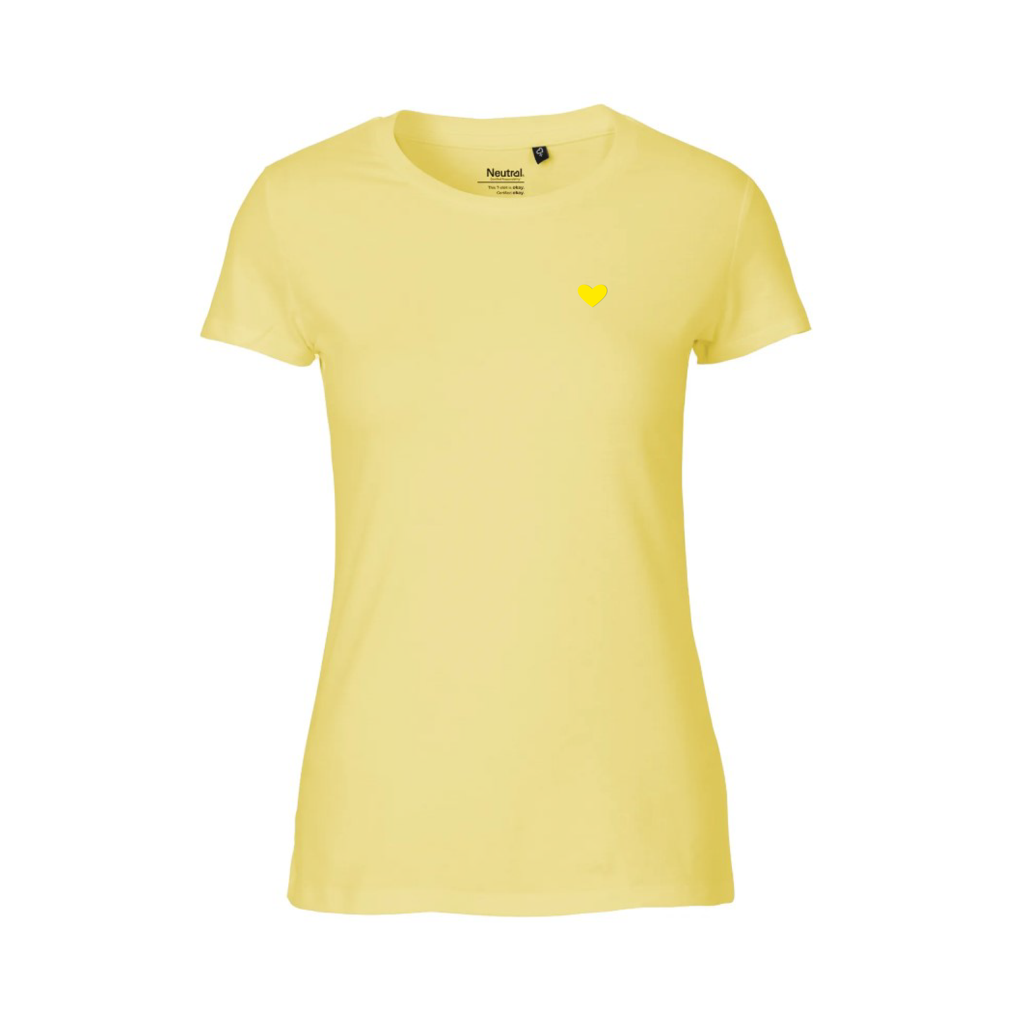 HerzShirt Women Rundhals // Sonnenstaub