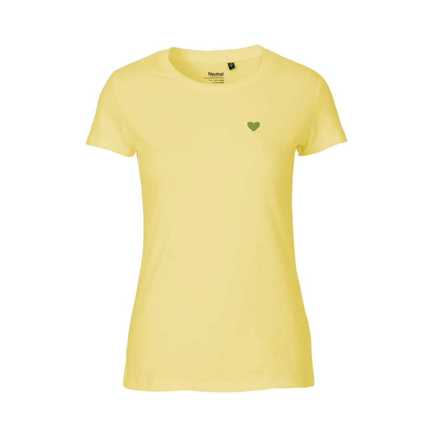 HerzShirt Women Rundhals // Sonnenstaub