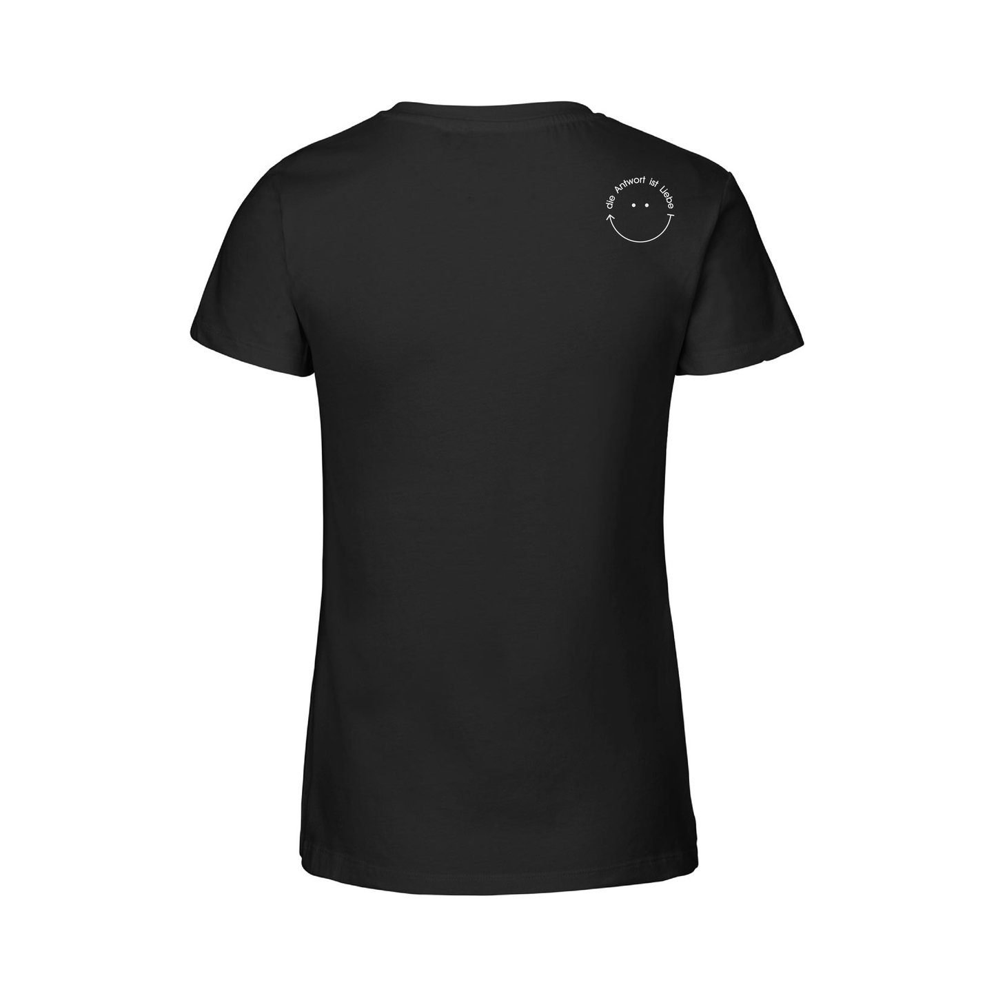 HerzShirt Women V-Neck // Schwarz