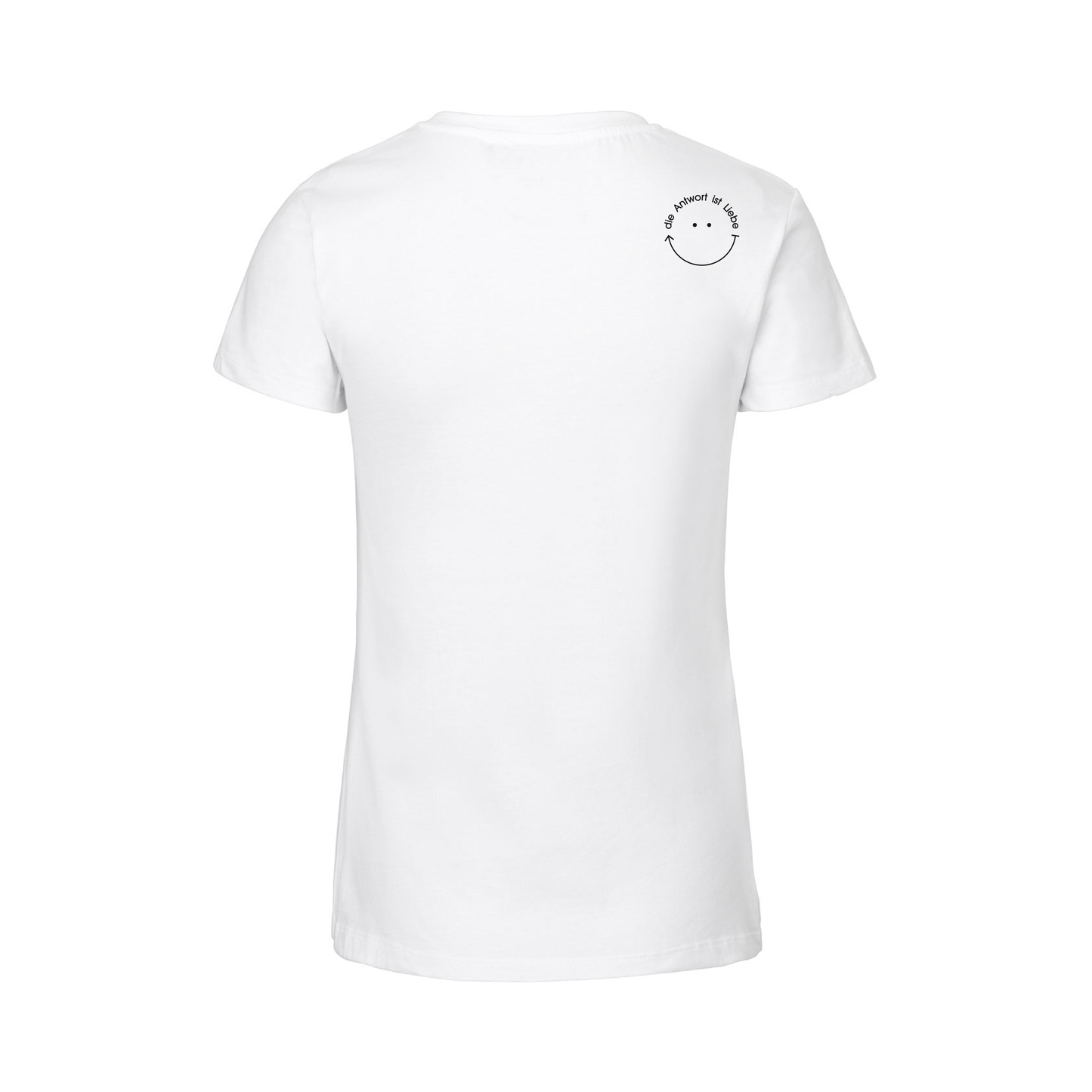 HerzShirt Women V-Neck // Weiß
