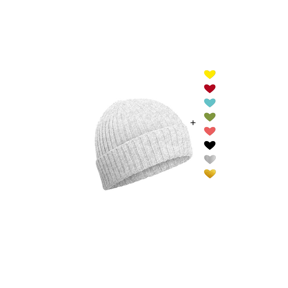 HerzBeanie Kids // Wolke