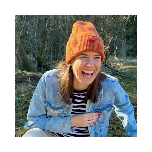 HerzBeanie // Rostgold