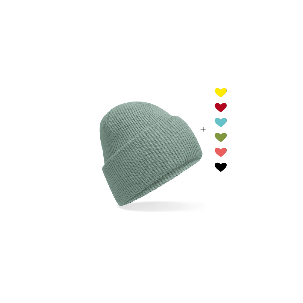 HerzBeanie Salbei-Olivgrün // sofort verfügbar