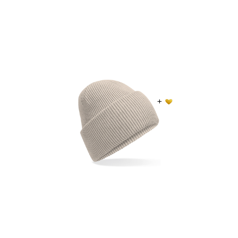 HerzBeanie Sandstein-Gold // X-MAS✨Special // sofort verfügbar