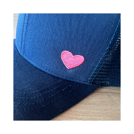 HerzCap Trucker // Nachtblau-Nachtblau // sofort verfügbar