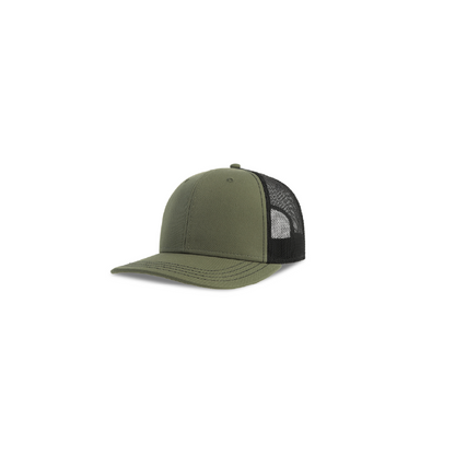 HerzCap Trucker Smiley // Waldgrün-Schwarz