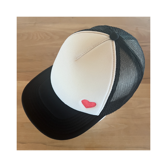 HerzCap Trucker Kids // Black Beat