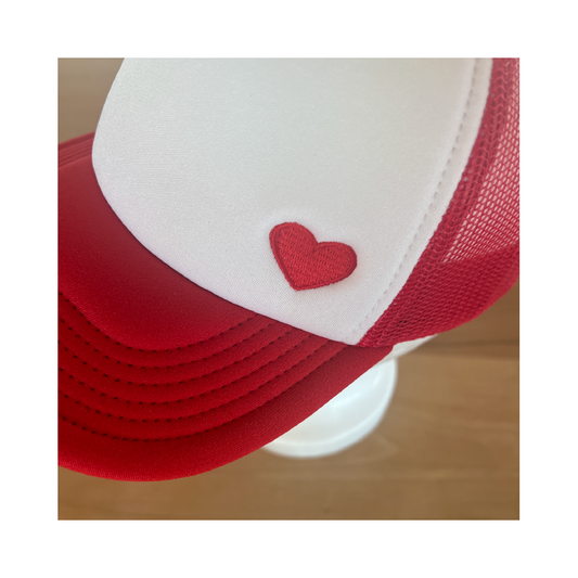 HerzCap Trucker Kids // Red Rebel